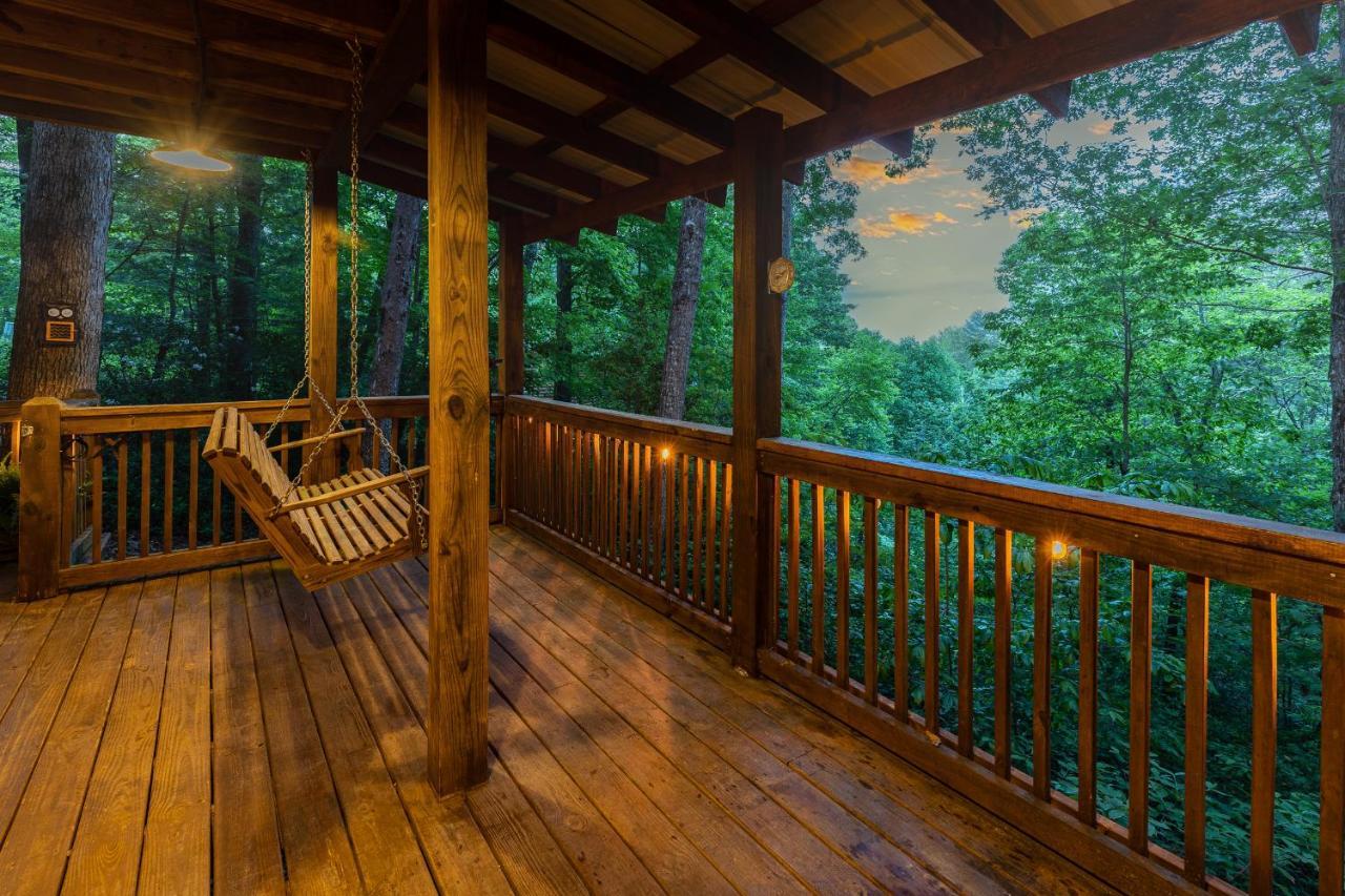 Secluded Sunrise Ridge-10 Min From Blue Ridge, King Beds, Hot Tub, 2 Porches, Fireplace Wood Burning, Mountain View, Cozy Esterno foto