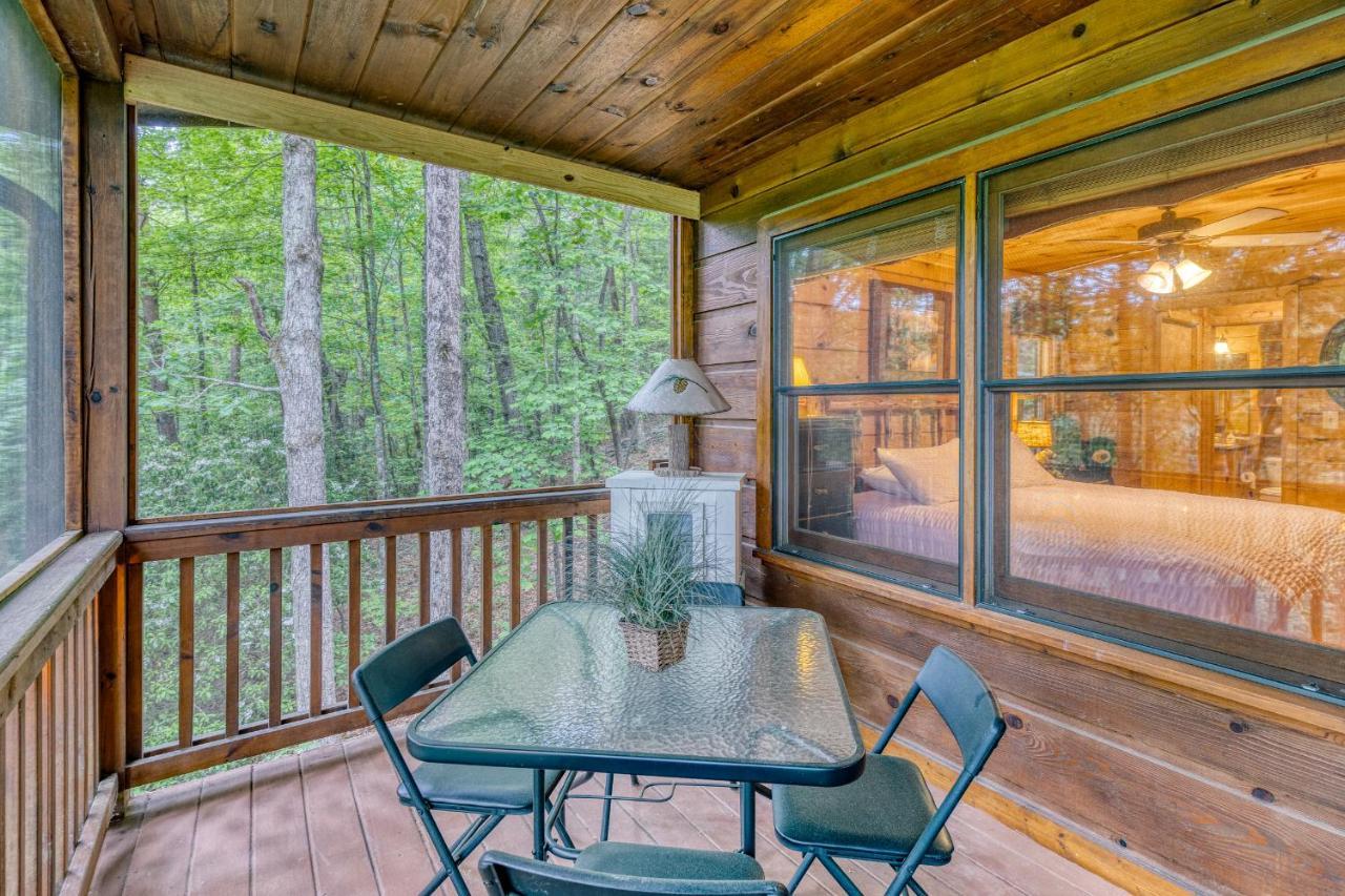 Secluded Sunrise Ridge-10 Min From Blue Ridge, King Beds, Hot Tub, 2 Porches, Fireplace Wood Burning, Mountain View, Cozy Esterno foto