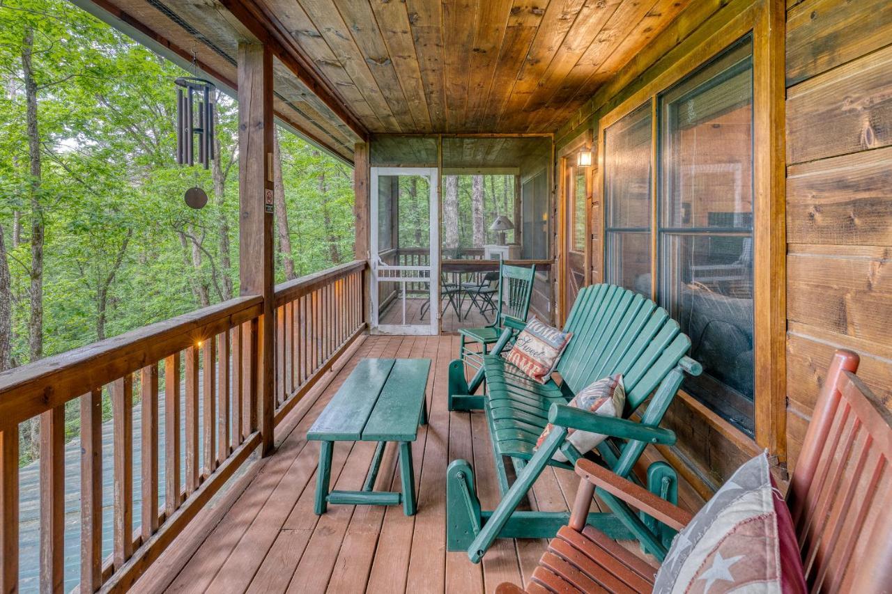 Secluded Sunrise Ridge-10 Min From Blue Ridge, King Beds, Hot Tub, 2 Porches, Fireplace Wood Burning, Mountain View, Cozy Esterno foto